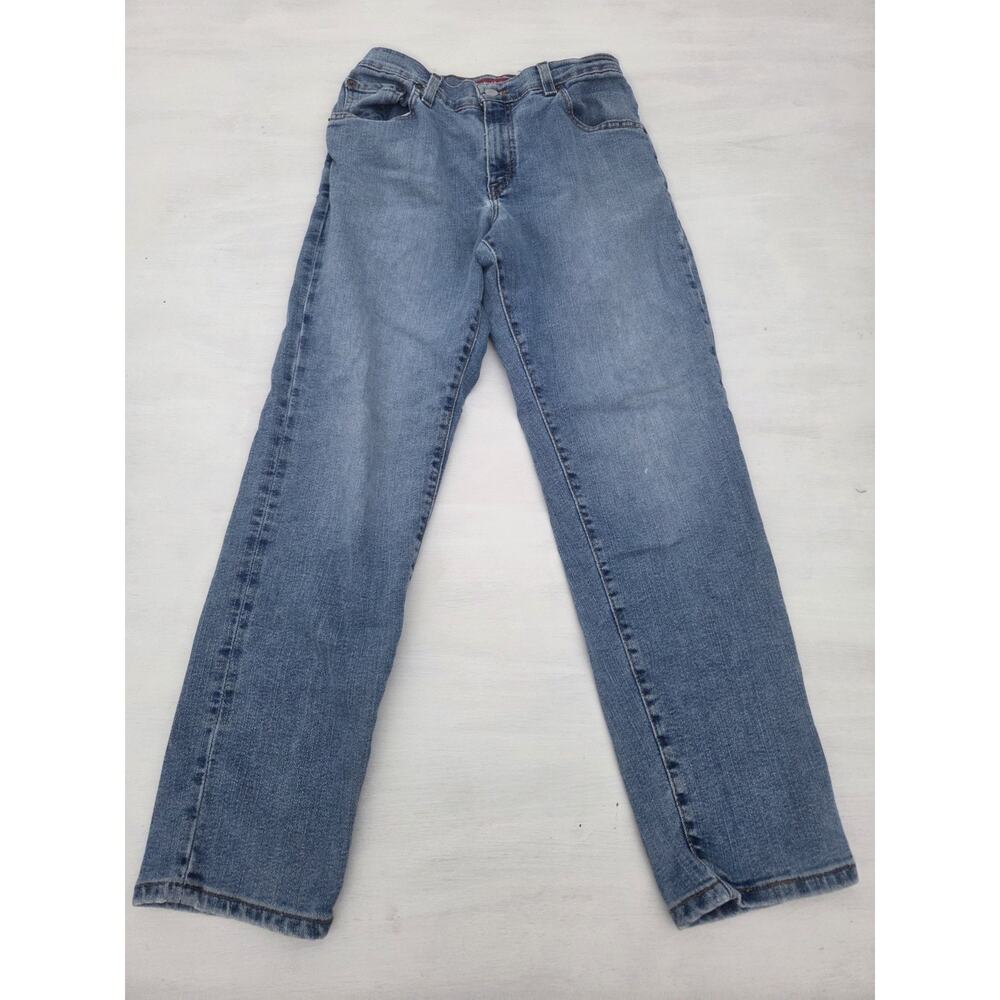 Vtg Classic Relaxed Stretch Levis 550 Jeans Tapered Leg Womens 6 S Distressed
